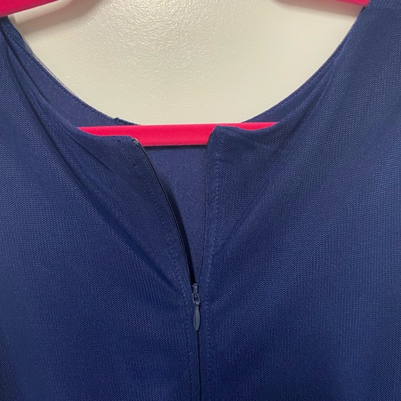 Cat&Jack Navy Deer Dress - Picture 3 of 6